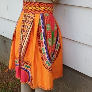 African Print Skirt